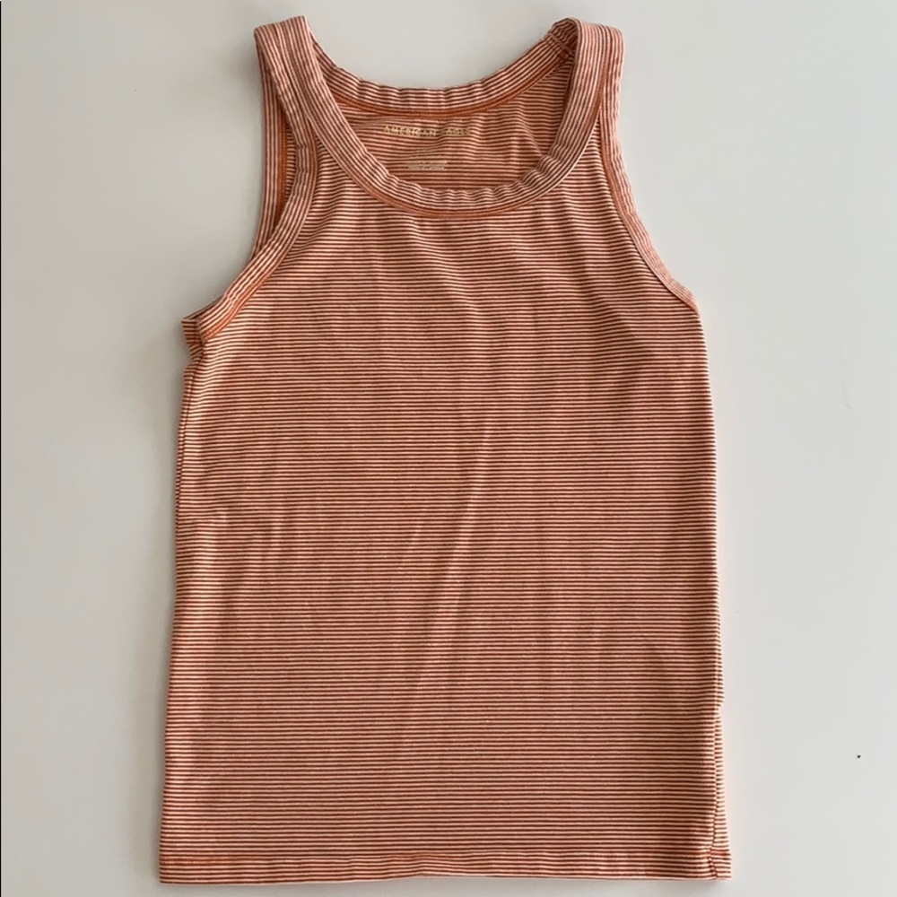 Orange American Eagle tank top
